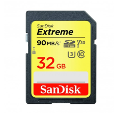 SanDisk Extreme 32GB 90mbps SDHC UHS-I Memory Card (SDSDXVE-032G-GNCIN)